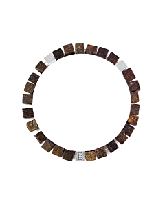 Armband stones memphis bronzite sbm-003