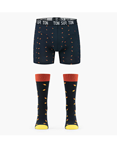 Boxershort + sokken spaceman spaceman
