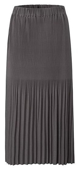 Jersey midi skirt with pleats 1409103-121-83908