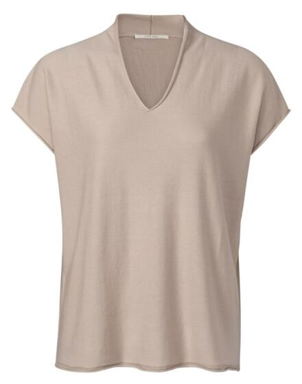 V-neck sweater with roll edges 1000458-121-41305