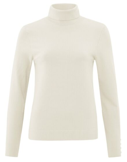 Turtleneck sweater CHALK WHITE 1-000126-99953