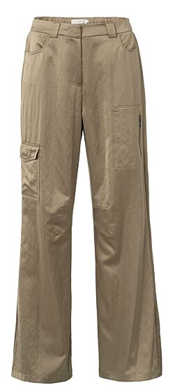 Satin wide leg trousers SAFARI 1-301176-502-99803