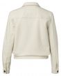 Colored denim jacket BONE WHITE 151121-012-20105