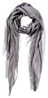 Modal tie dye scarf GULL GREY 1301116-123-63803