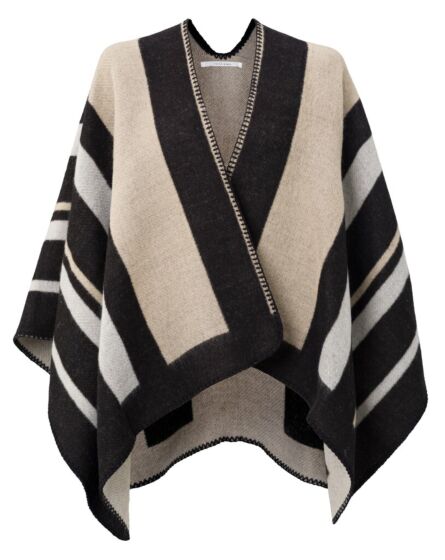 Wrap poncho BLACK 3-521014-309-00001