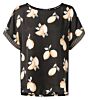 Satin top print ALMOST BLACK 1901283-015-943051