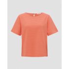 T-shirt OPUS serke peachy coral