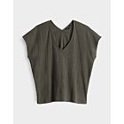 T-Shirt OPUS sirukus structure olive leaf