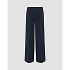 Pantalon OPUS maiga palazzo coal blue