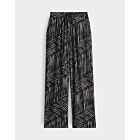Broek OPUS marou palm leaves black
