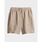 Short OPUS melane linen natural glaze