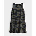 Jurk OPUS wenola jungle olive leaf