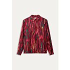 Blouse POM milly woody burgundy red