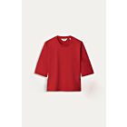 T-Shirt POM scarlet red summer