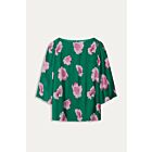 Top POM meadow flowers green