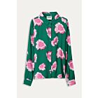 Blouse POM mila meadow flowers green