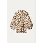 Blouse POM poplin leopard lush