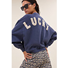Sweater BY-BAR bibi lucky curve winter blue