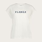 T-Shirt FLOREZ fien white