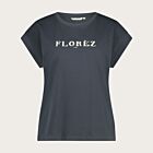 T-Shirt FLOREZ fien navy blue