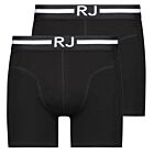 Boxershort RJ Breda 2-pack zwart