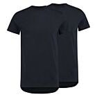 T-shirt RJ 2-pack Amsterdam o-neck blauw