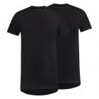 T-shirt RJ 2-pack Rotterdam thin o-neck zwart
