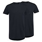 T-shirt RJ 2-pack Rotterdam thin o-neck blauw