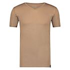 T-shirt RJ Stockholm sweatproof v-hals zand