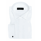 Overhemd JOHN MILLER lm tailored fit spierwit 