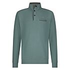 Trui FELLOWS half zip jacquard mint green