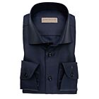 Overhemd JOHN MILLER tailored fit donkerblauw