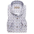 Overhemd JOHN MILLER tailored fit middenblauw