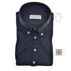Overhemd JOHN MILLER tailored fit KM donkerblauw