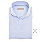 Overhemd JOHN MILLER LM slim fit lichtblauw