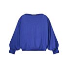 Top SUMMUM batwings silky touch royal blue