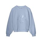 Trui SUMMUM vintage sweat powder blue