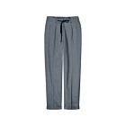 Pantalon SUMMUM linen blend twill navy noir