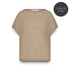 Top SUMMUM sleeveless refined knit sesame