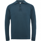 Polo CAST IRON long sleeve slim fit spellbound