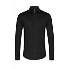 Overhemd DESOTO kent 1/1 solid black