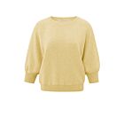 Trui YAYA with raglan sleeves moonstone yellow