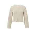 Vest YAYA mesh stitch summer sand