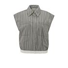 Blouse YAYA sleeveless phantom dessin