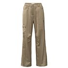 Cargobroek YAYA satin wide leg safari