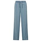 Broek YAYA wide leg chambrey