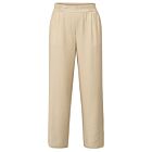 Broek YAYA printed woven soft grey dessin