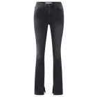 Jeans YAYA high waist flared 34 grey denim