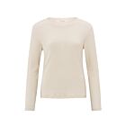 Top YAYA longsleeve with buttons off white knit