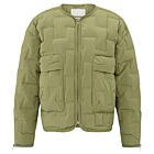 Jas YAYA nylon quilted olive 